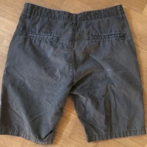 Volcom Dark Gray Chino Shorts Size 33